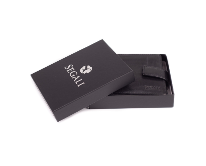 Pánská peněženka kožená SEGALI 54050 černá
