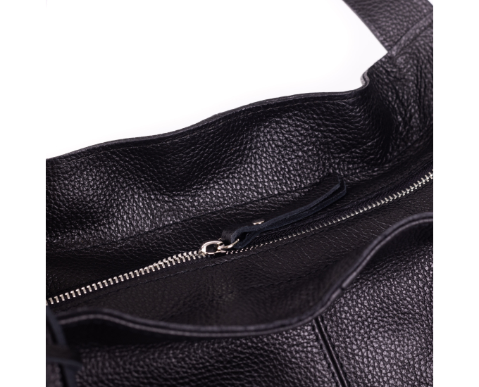 Kožená kabelka Elisa SEGALI černá