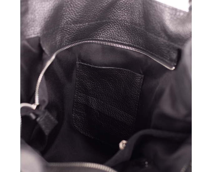Kožená kabelka Elisa SEGALI černá
