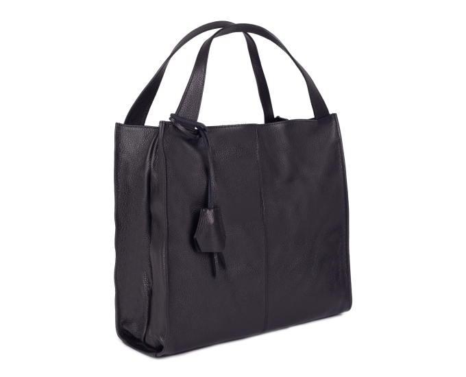 Kožená kabelka Elisa SEGALI černá