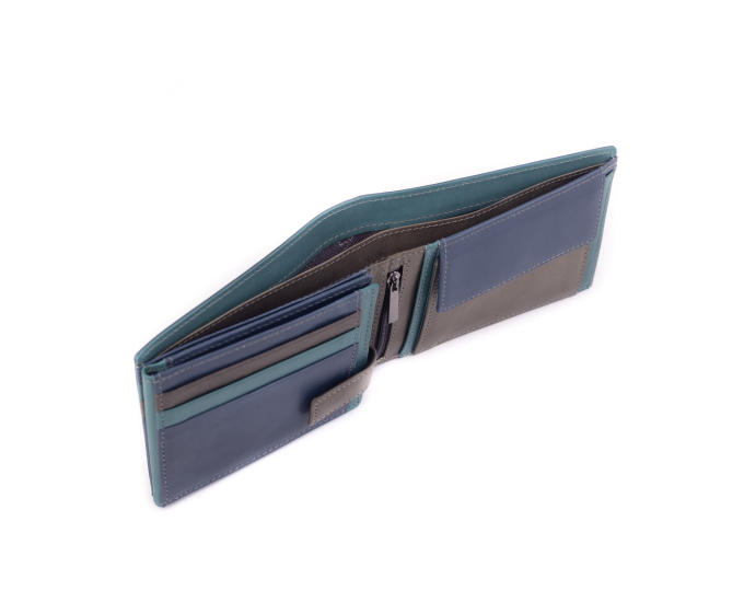 Pánská peněženka kožená SEGALI 730 115 2007 modrá