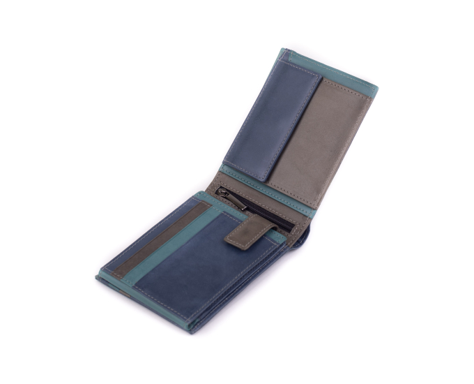 Pánská peněženka kožená SEGALI 730 115 2007 modrá