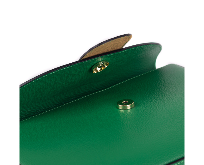 Kožená kabelka Vanesa SEGALI zelená