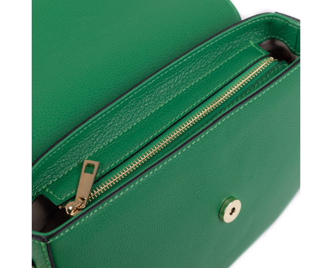 Kožená kabelka Vanesa SEGALI zelená