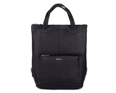 Dámský batoh kožený SEGALI 9061 černý