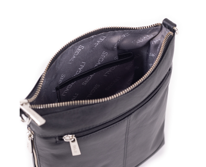 Dámská kabelka kožená SEGALI 9060 černá