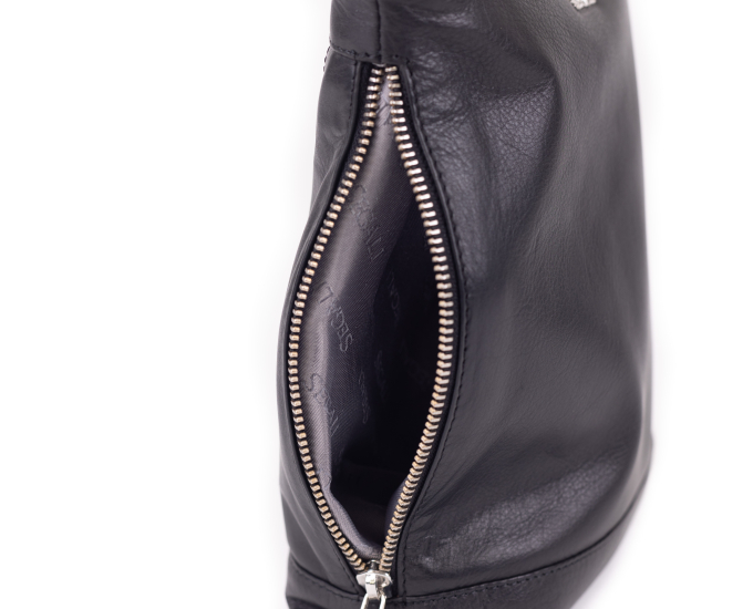 Dámská kabelka kožená SEGALI 9060 černá