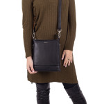 Dámská kabelka kožená SEGALI 9060 černá