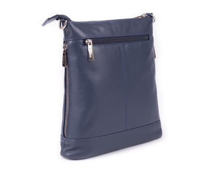 Dámská kabelka kožená SEGALI 9060 modrá