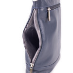 Dámská kabelka kožená SEGALI 9060 modrá