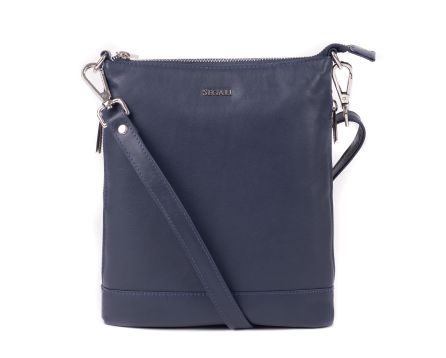 Dámská kožená kabelka SEGALI 9060 modrá