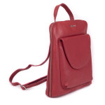 Dámský batoh kožený SEGALI 9062 rojo