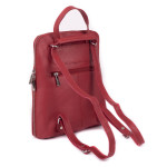 Dámský batoh kožený SEGALI 9062 rojo