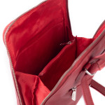 Dámský batoh kožený SEGALI 9062 rojo