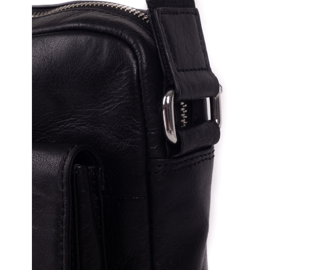 Pánská taška kožená SEGALI 3289 černá