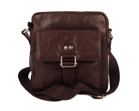 Pánská taška kožená SEGALI 3289 hnědá