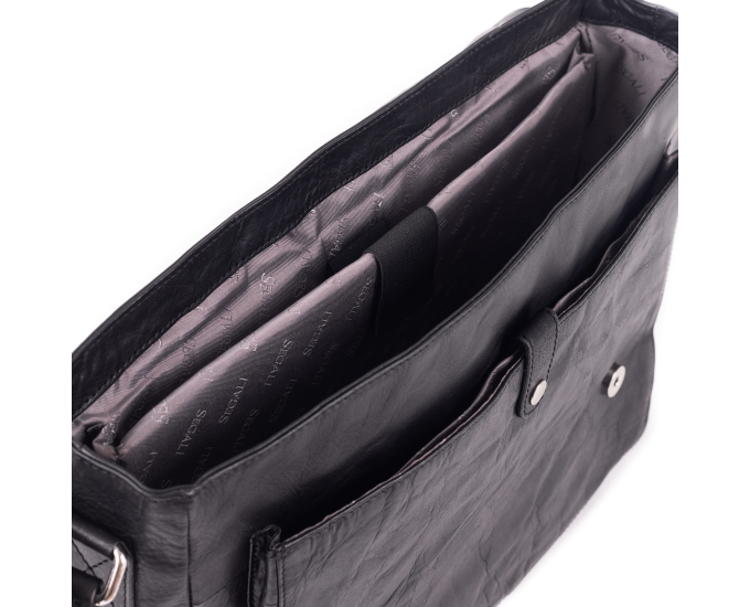 Pánská taška kožená SEGALI 6135 černá