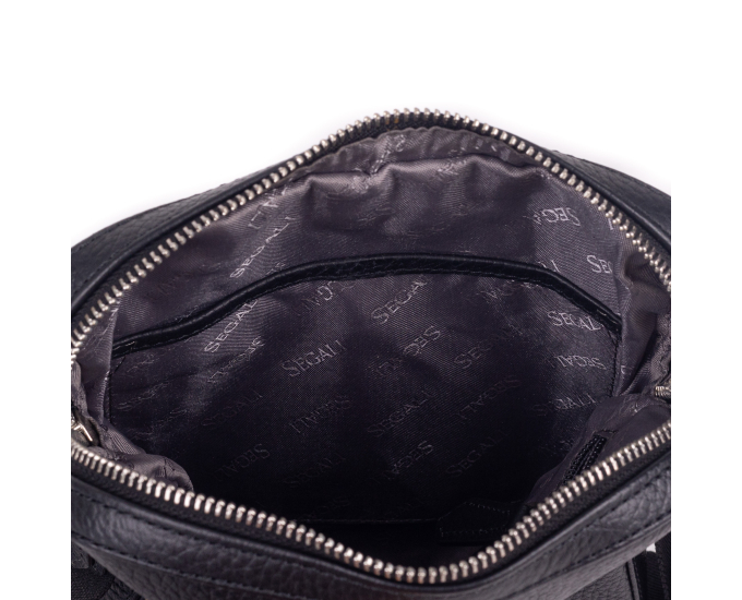 Pánská taška kožená SEGALI 3132S černá