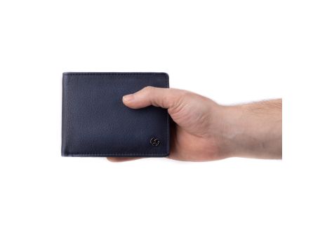 Pánská peněženka kožená SEGALI 794 114 2007 modrá