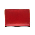 Dámská peněženka kožená SEGALI 100 B červená/černá
