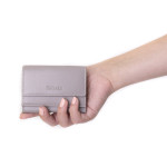 Dámská peněženka kožená SEGALI 1756 šedá