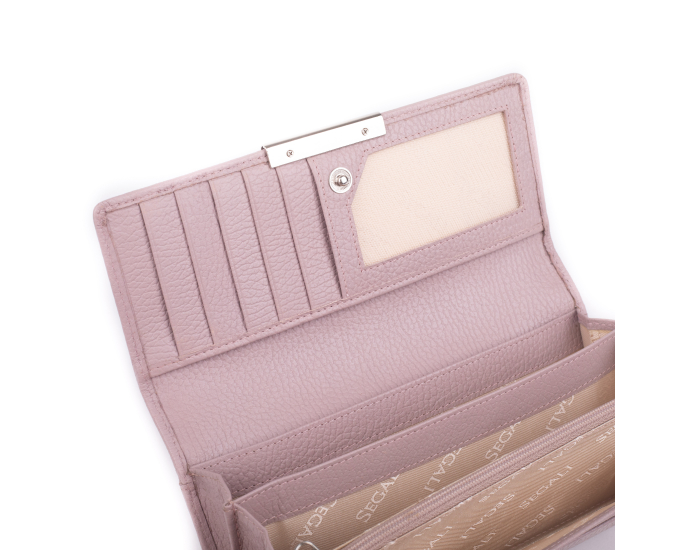Dámská peněženka kožená SEGALI 7066 rose