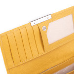Dámská peněženka kožená SEGALI 7066 žlutá