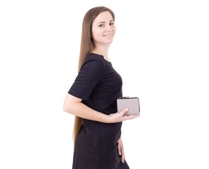 Dámská peněženka kožená SEGALI 7412 taupe