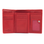 Dámská peněženka kožená SEGALI 7074 S červená