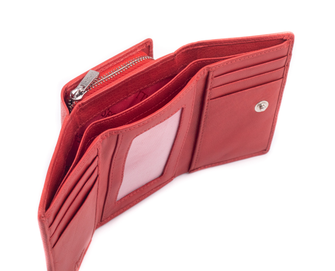 Dámská peněženka kožená SEGALI 7106 BS červená