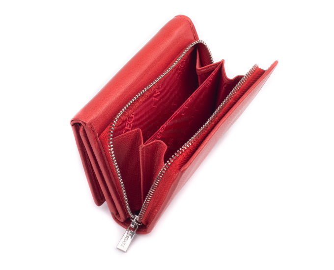 Dámská peněženka kožená SEGALI 7106 BS červená