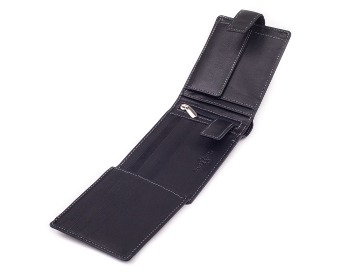 Pánská peněženka kožená SEGALI 7515L černá