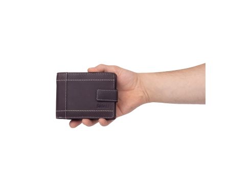 Pánská peněženka kožená SEGALI 7515L hnědá