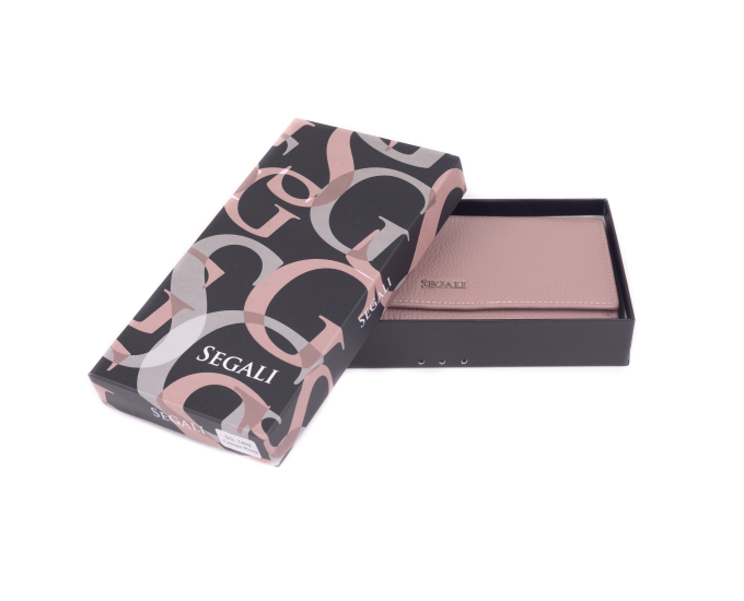 Dámská peněženka kožená SEGALI 7409 cameo rose