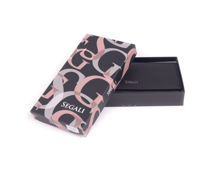 Dámská peněženka kožená SEGALI 7409 černá