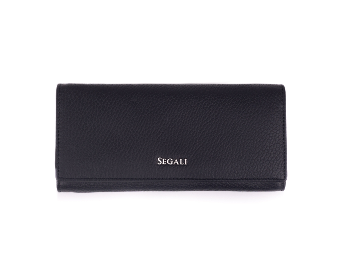 Dámská peněženka kožená SEGALI 7409 černá