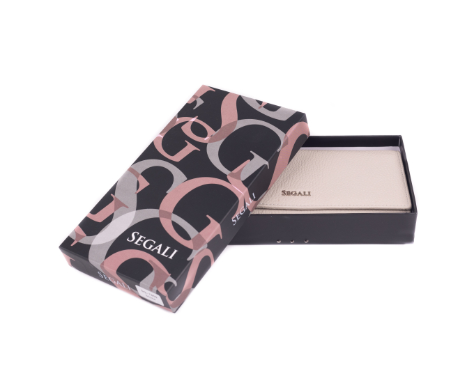 Dámská peněženka kožená SEGALI 7409 stone