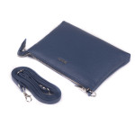 Dámská kabelka kožená SEGALI A6B modrá