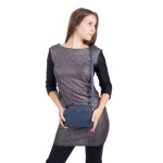 Dámská kabelka kožená SEGALI 12 modrá