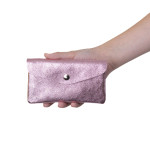 Kapsička kožená TINA SEGALI růžová lesk