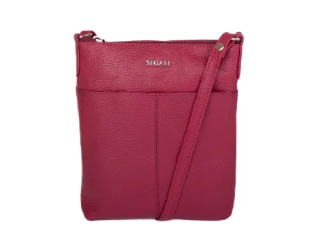 Dámská kabelka kožená SEGALI 7001 B viva magenta
