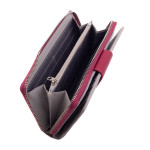 Dámská peněženka kožená SEGALI 7617 B grey/viva magenta