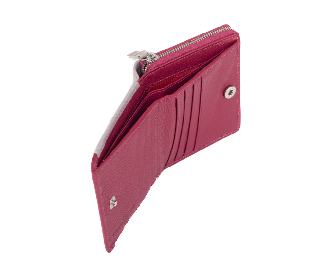 Dámská peněženka kožená SEGALI 7544 B grey/viva magenta