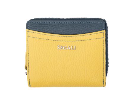 Dámská peněženka kožená SEGALI 7544 B žlutá/rain storm