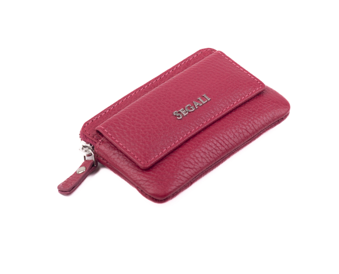 Klíčenka kožená SEGALI 7483 A viva magenta