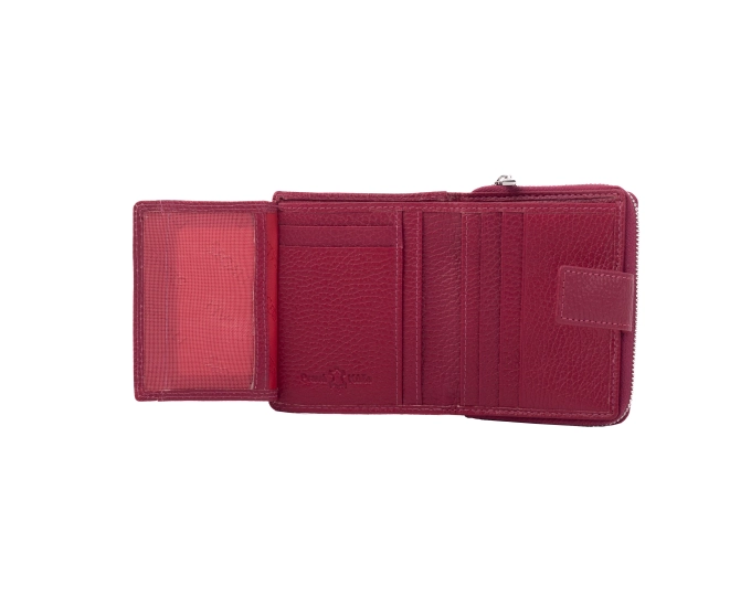 Dámská peněženka kožená SEGALI 7618 viva magenta