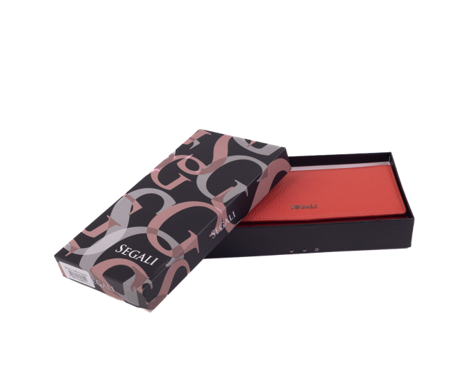 Dámská peněženka kožená SEGALI 7409 aragosta