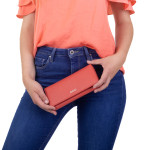 Dámská peněženka kožená SEGALI 7409 aragosta