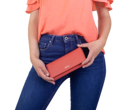 Dámská peněženka kožená SEGALI 7409 aragosta