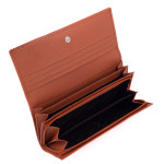 Dámská peněženka kožená SEGALI 7409 cuoio